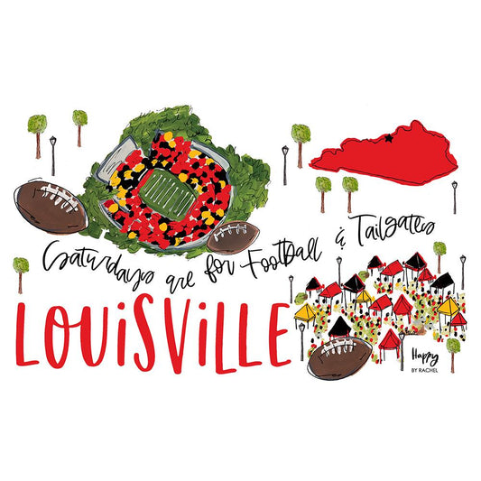 Game Day Ready: Cheer on UofL & UofK in Bold Red & Blue!