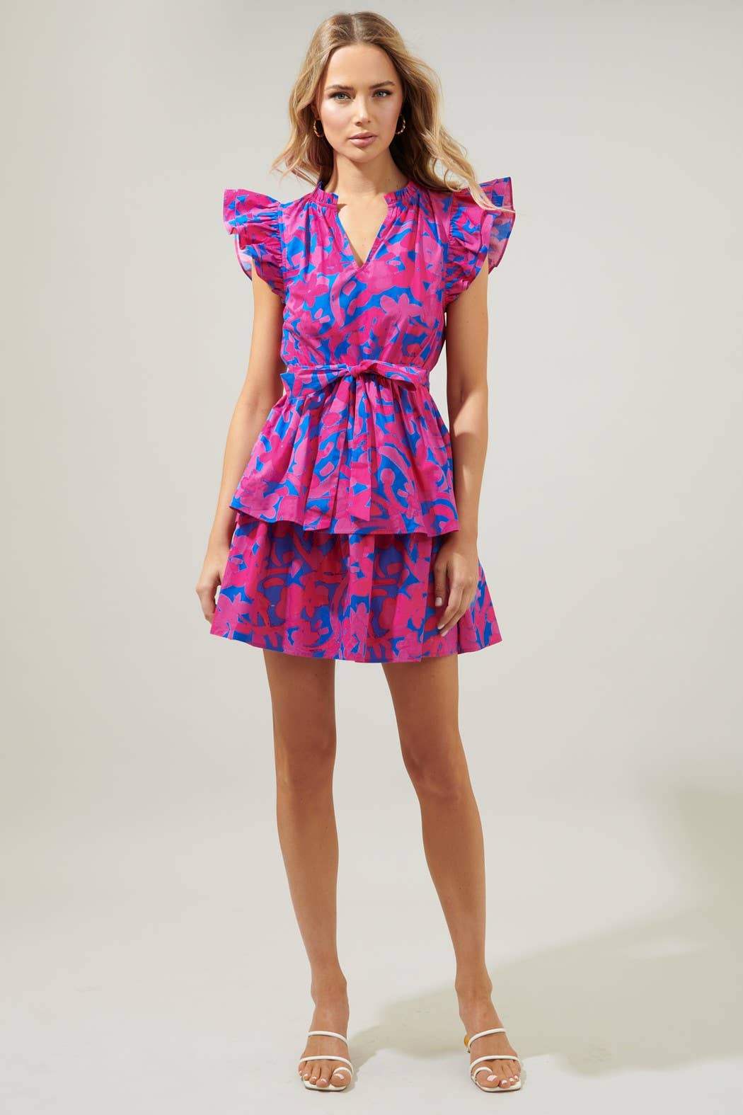 Yeraldi Berry Marisol Tiered Mini Dress - Dress - Mini - Surprise Lily