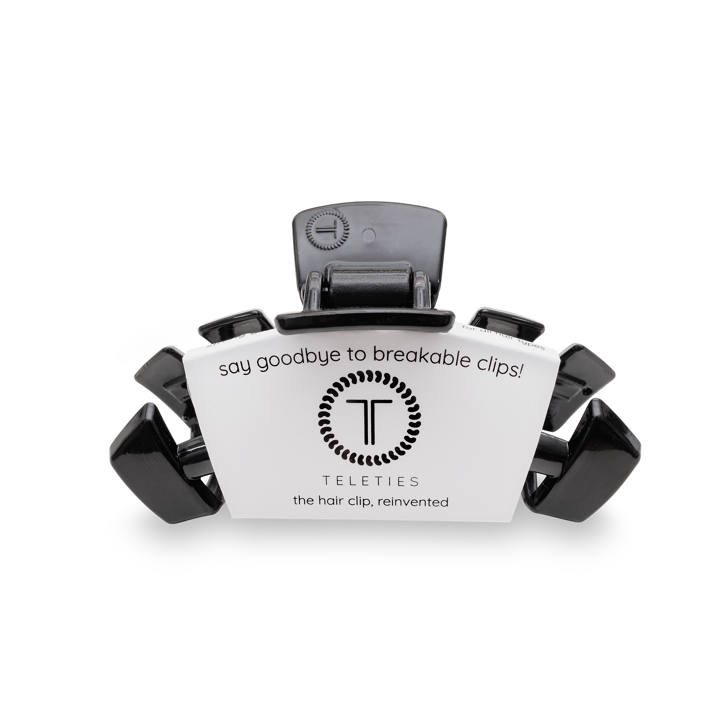 Classic Hair Clip | Med. | Jet Black