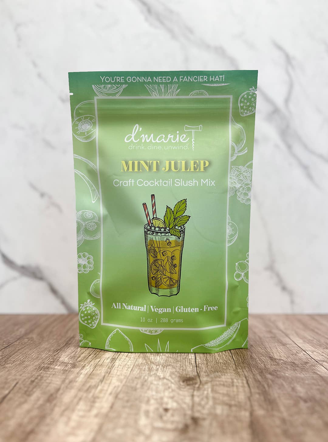 Mint Julep Cocktail Slush Mix