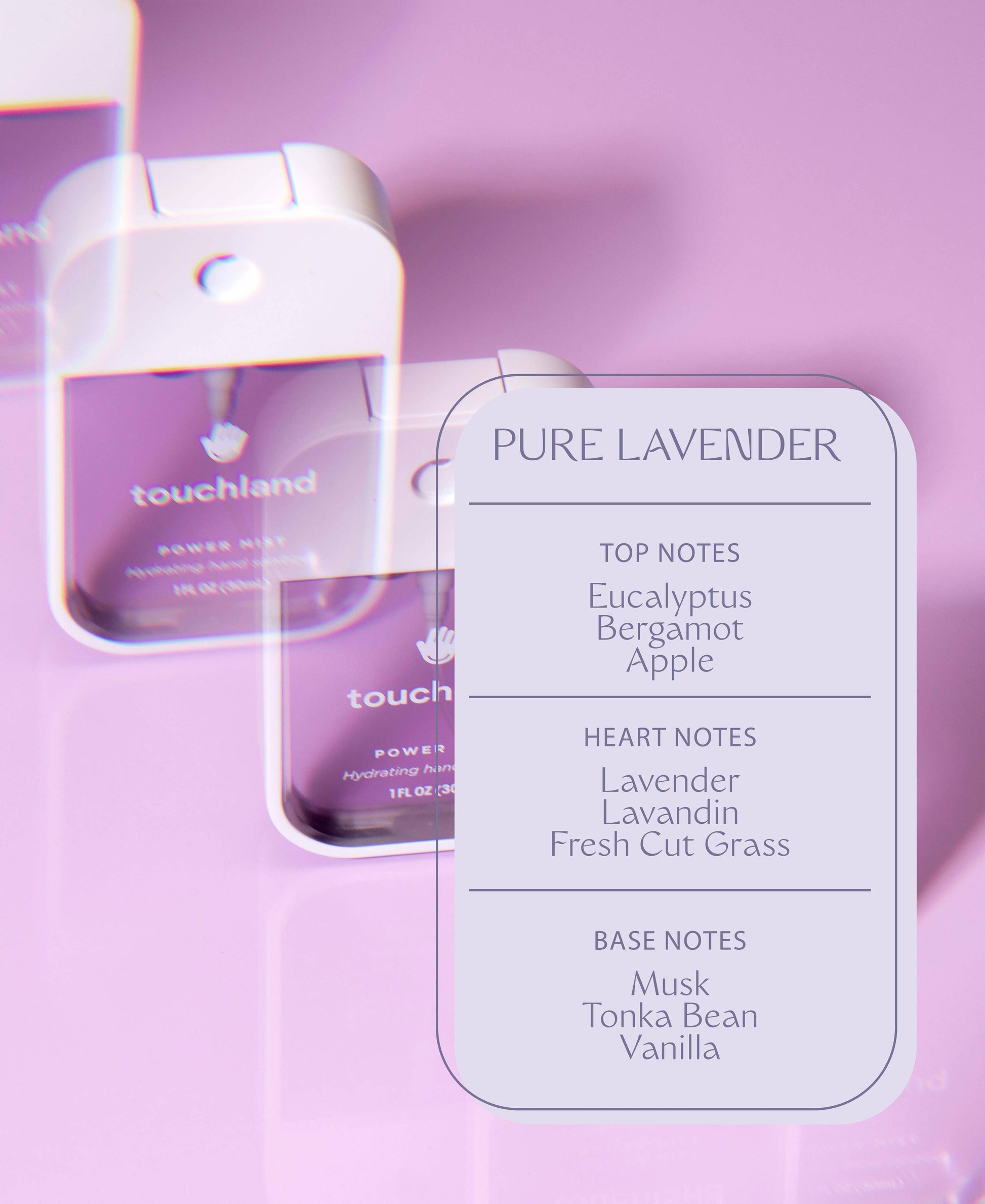 Power Mist Pure Lavender - Hand Sanitizer - Surprise Lily