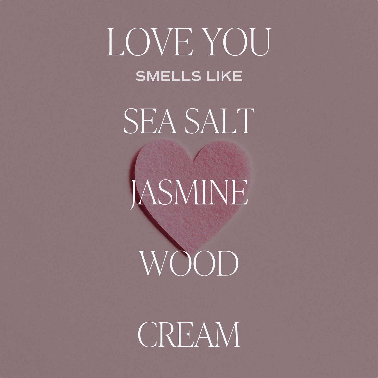 Love You 9 oz Soy Candle - Home Decor & Gifts