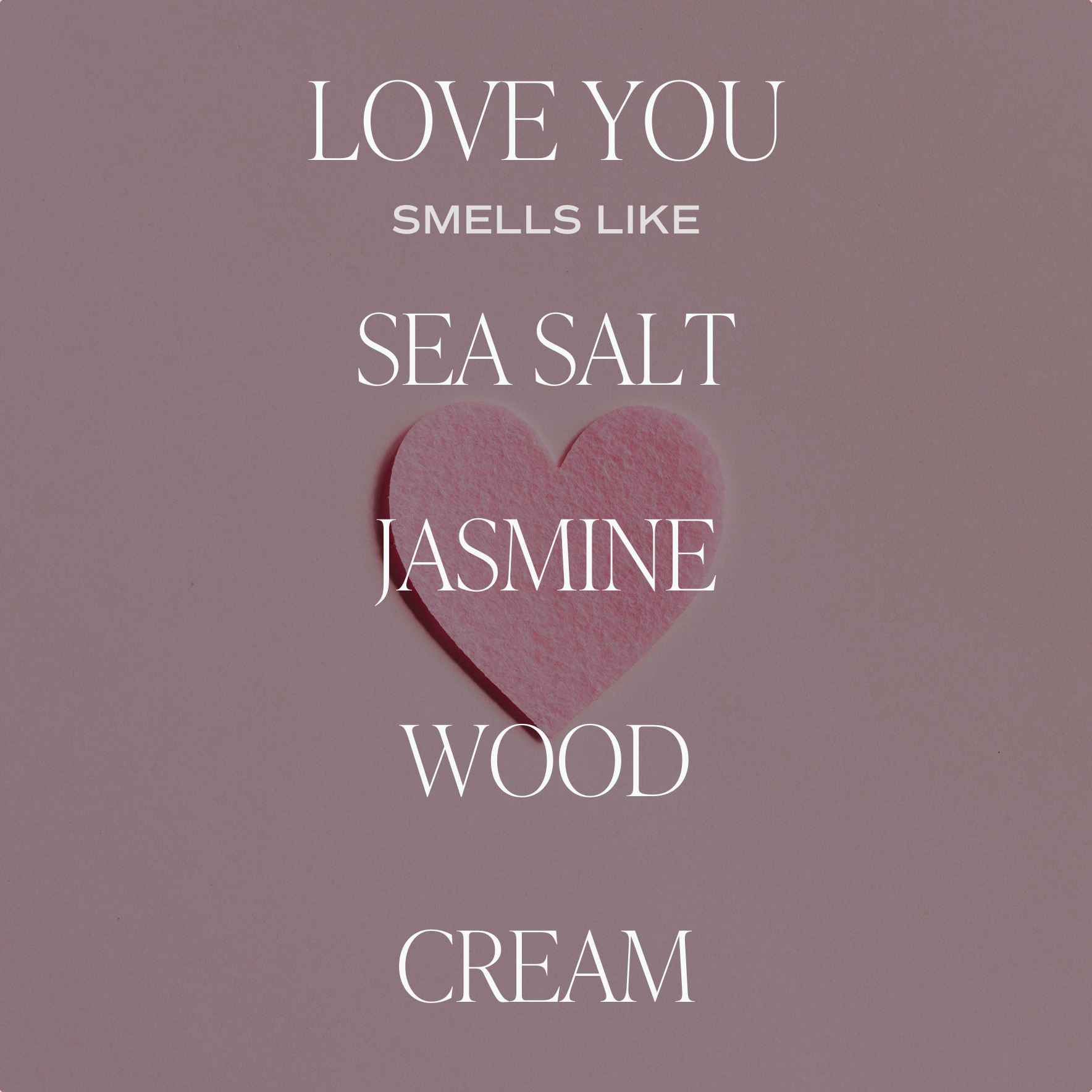 Love You 9 oz Soy Candle - Home Decor & Gifts