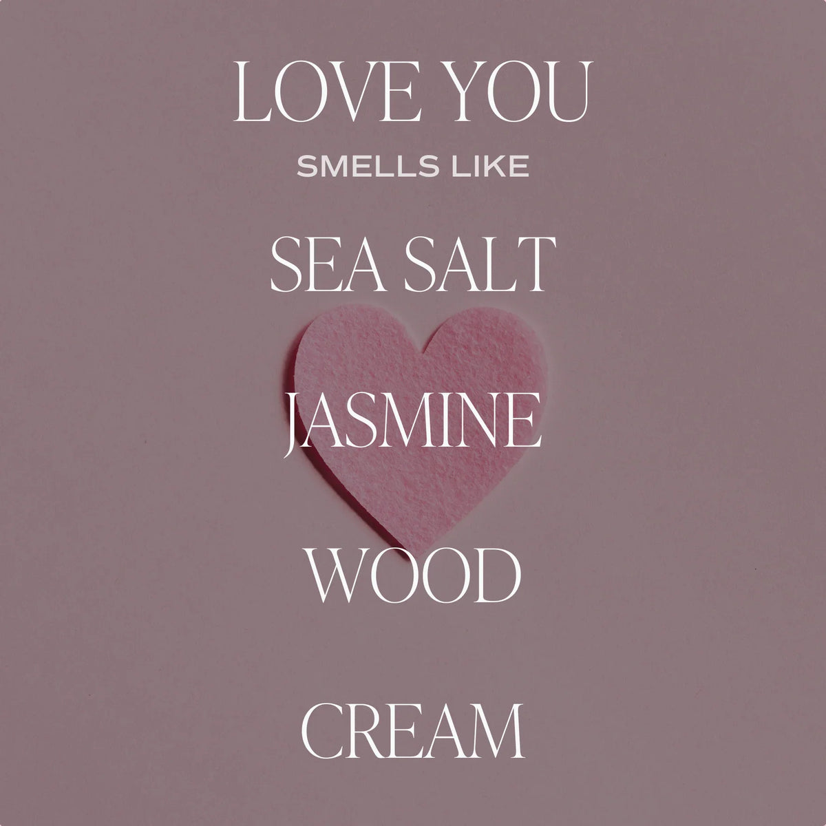 Love You 9 oz Soy Candle - Home Decor & Gifts