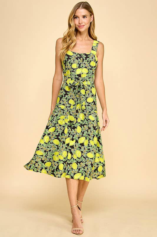 Sorrento Sun Midi Dress