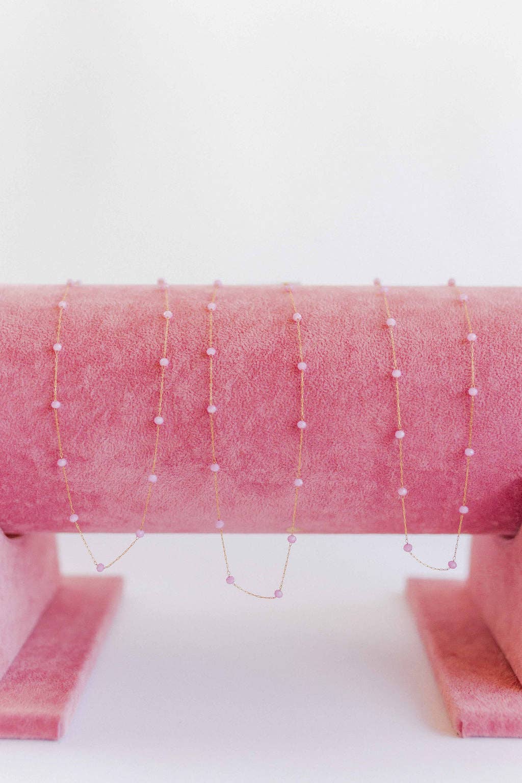Necklace - Dabney Pink - Surprise Lily