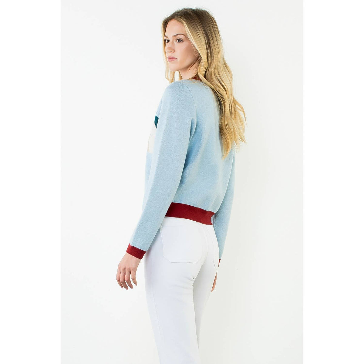 Double Horse Knit Cardigan - Surprise Lily
