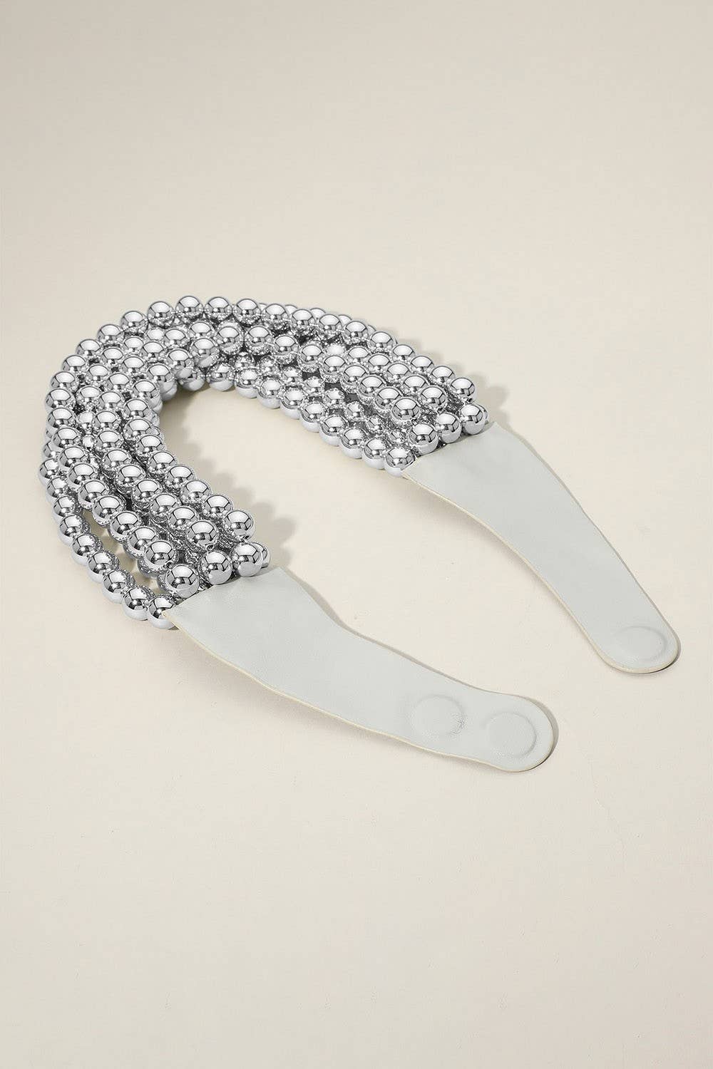 Chunky Beaded Layered Magnetic Necklace