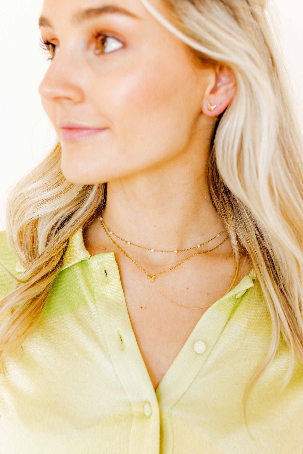 Necklace - Dabney Pearl - Surprise Lily