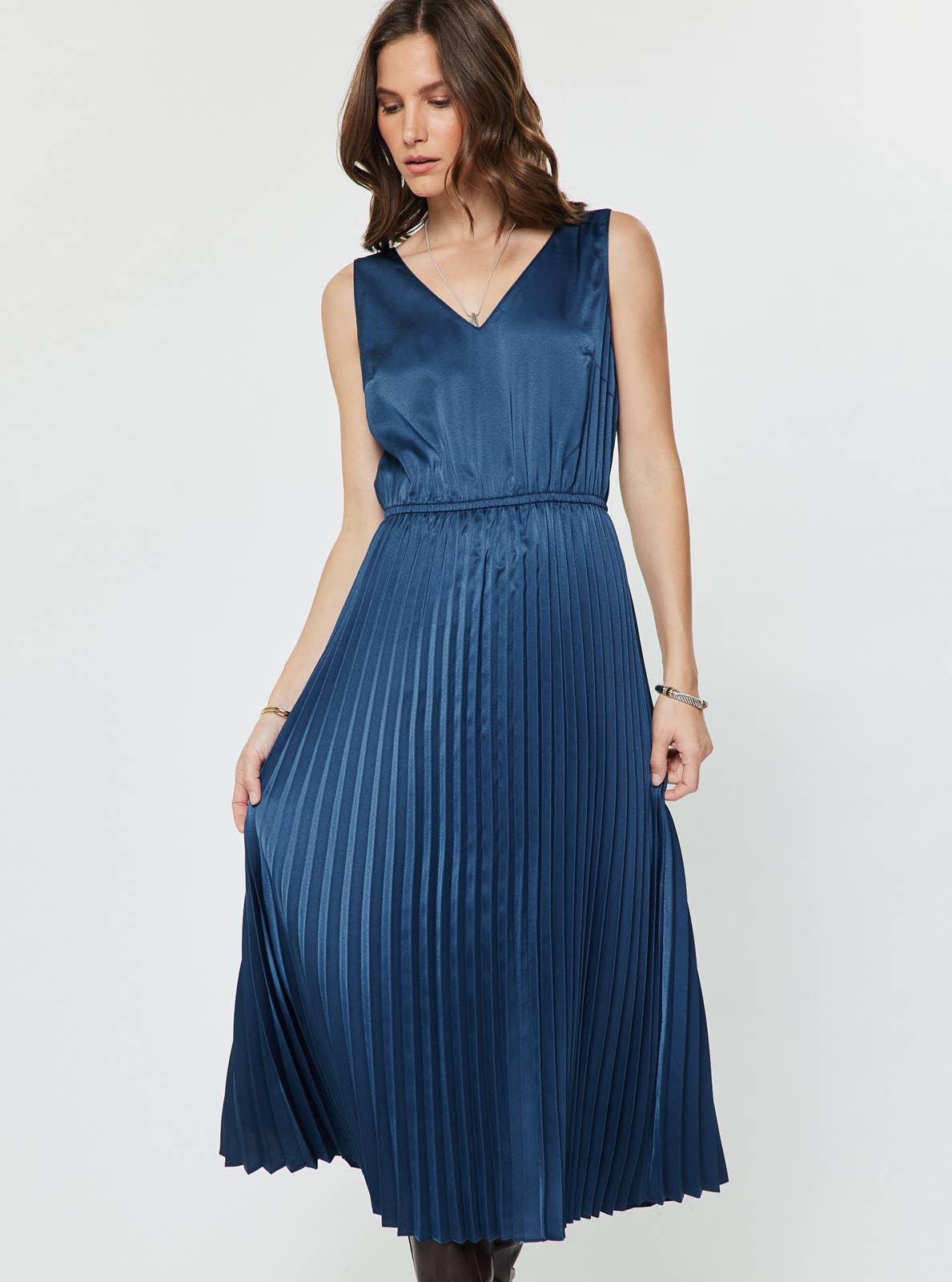 Pullover Sweater & Pleated Dress Sets - Surprise Lily