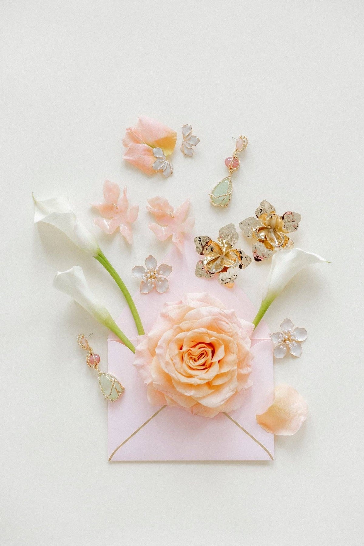 Maxine Statement Earrings - Gold - Surprise Lily