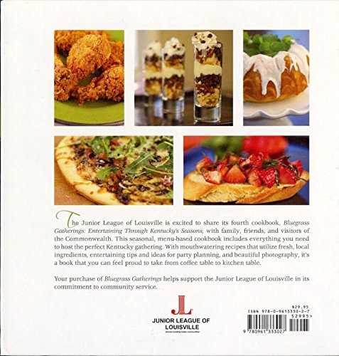 Bluegrass Gatherings Junior League Cookbook