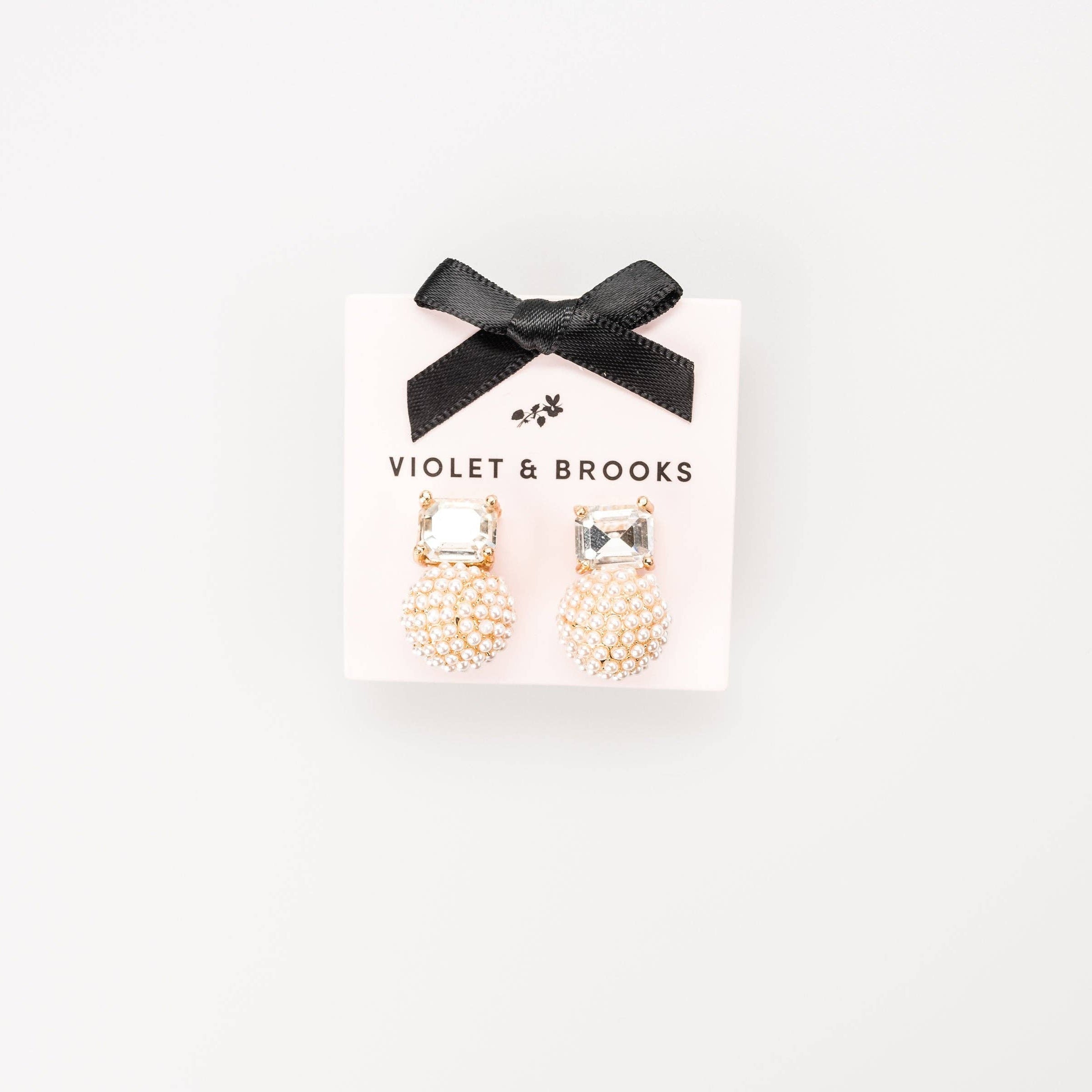 Blair Pearl Post Earring