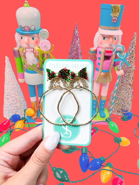 Christmas Mix Bethany Bow Hoops