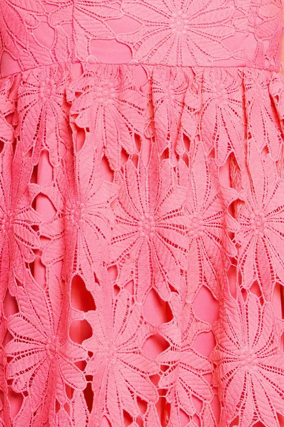 A woven lace mini dress - ID23218 - Surprise Lily