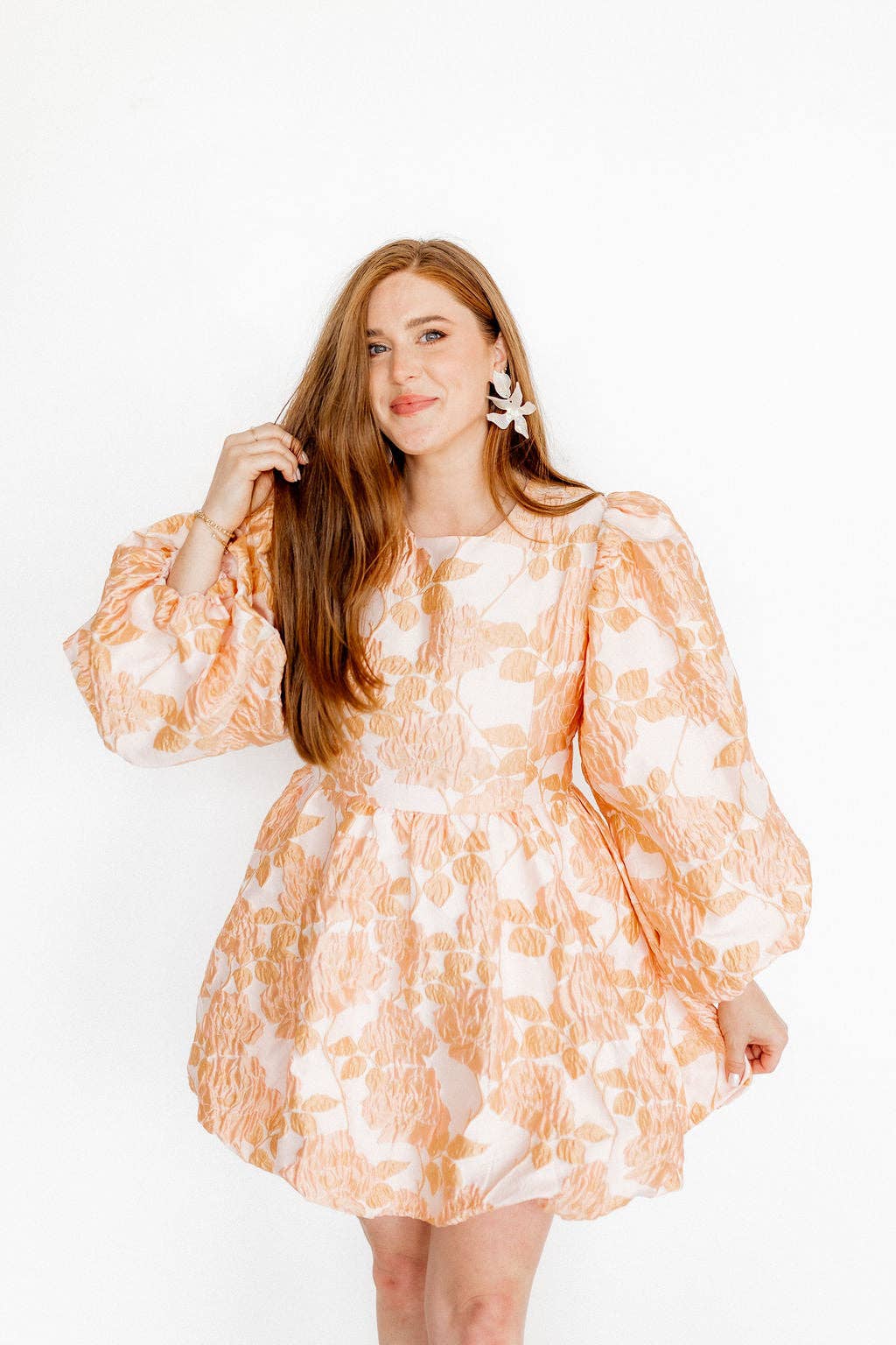 Flora Statement Earrings - Iridescent