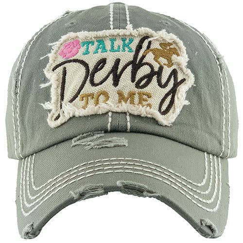 Talk Derby To Me Hat