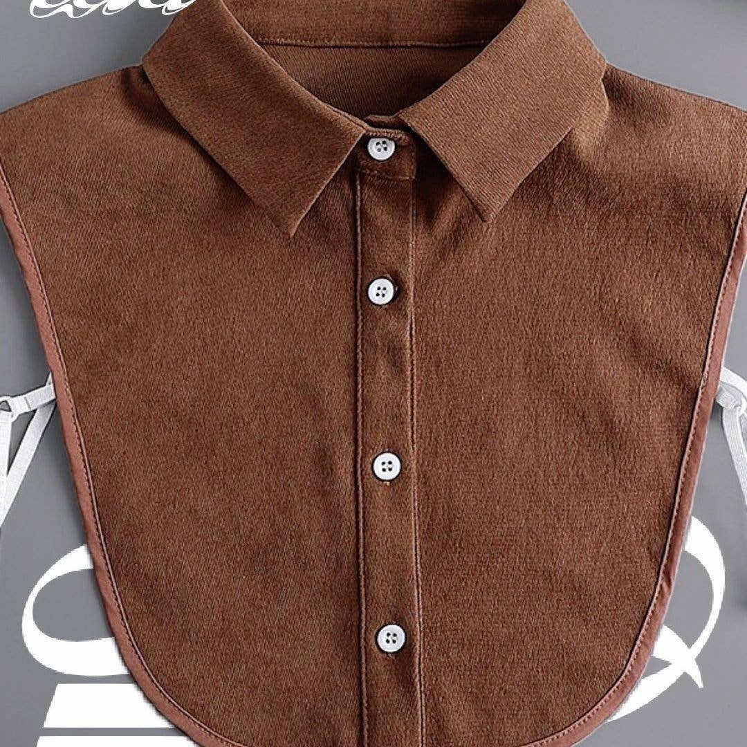 Doll Collar Shirt Detachable Lace Cotton Blouse Top - Surprise Lily