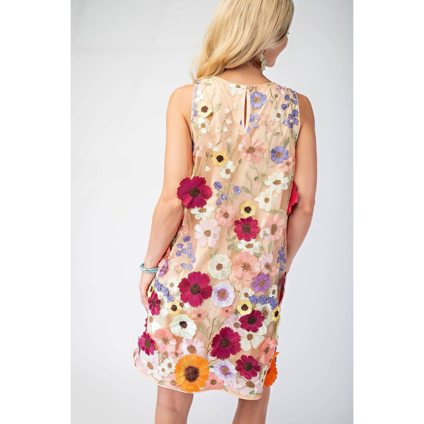 Blossom Shift Mini Dress