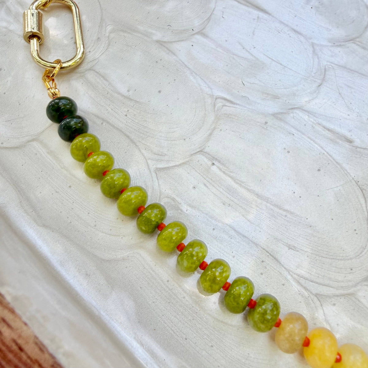 Ava | Orange, Yellow Ochre, Lime Green, and Forest Green | Autumn - Surprise Lily