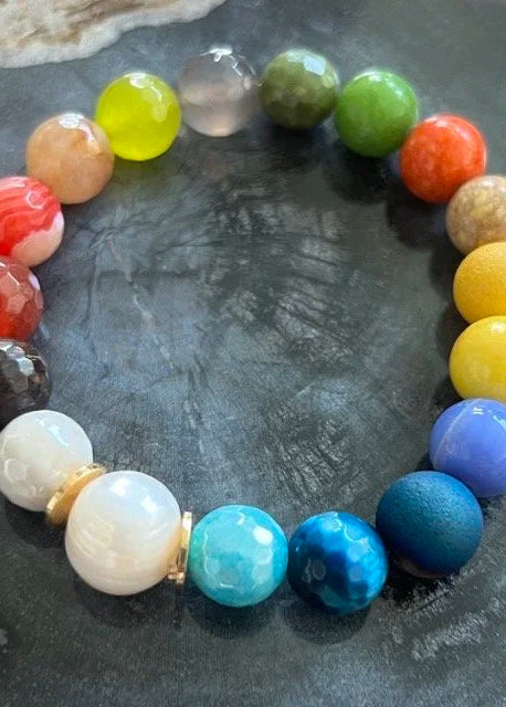 Cindy Borders Color Fan Bracelet - Autumn