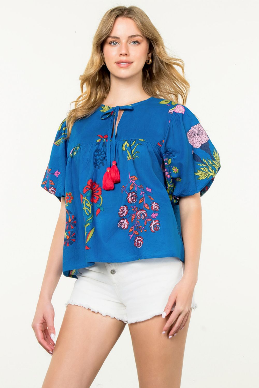 The Fiesta Blooms Top