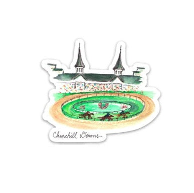 Churchill Downs Sticker