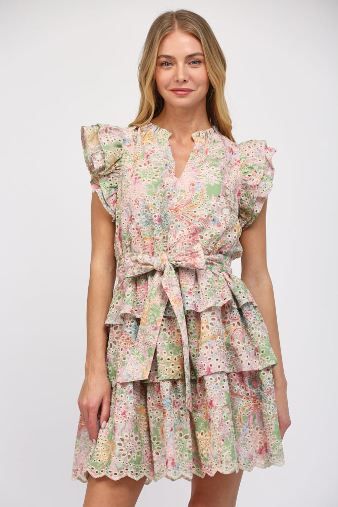 Pamela Eyelet Dress