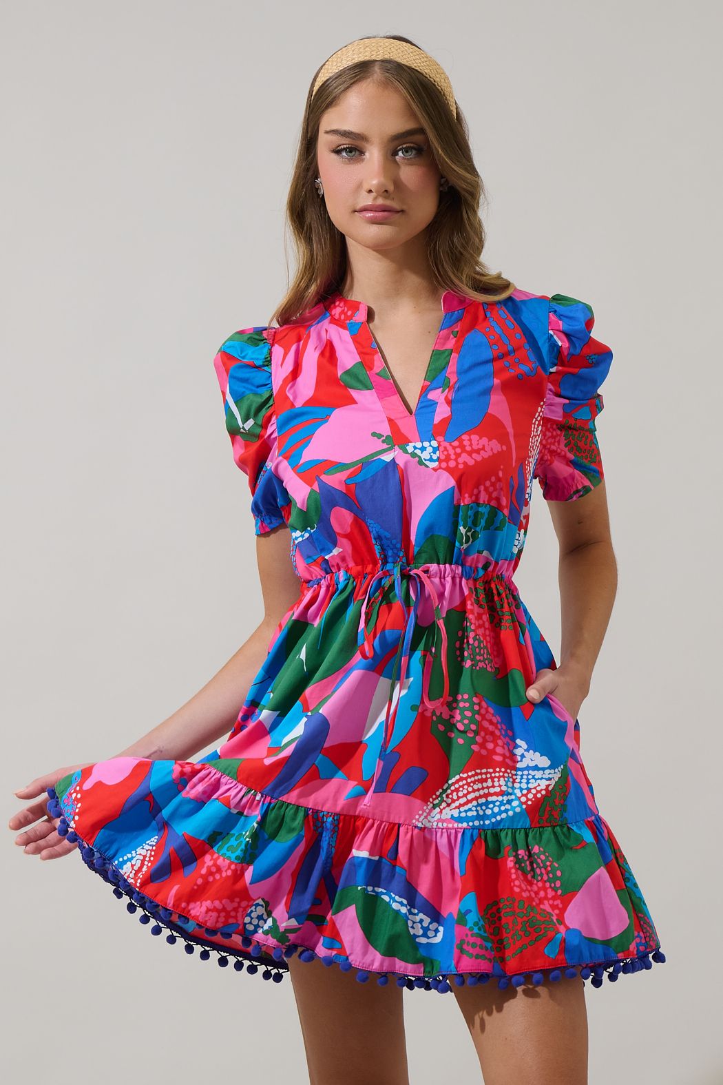 Georgia Floral Mini Dress