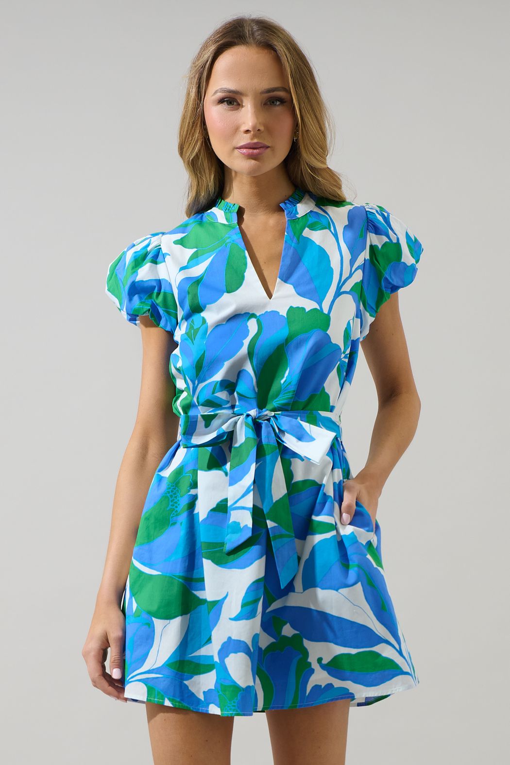 Patty Floral Mini Dress