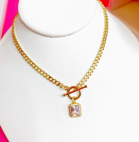 Glam Toggle Necklace