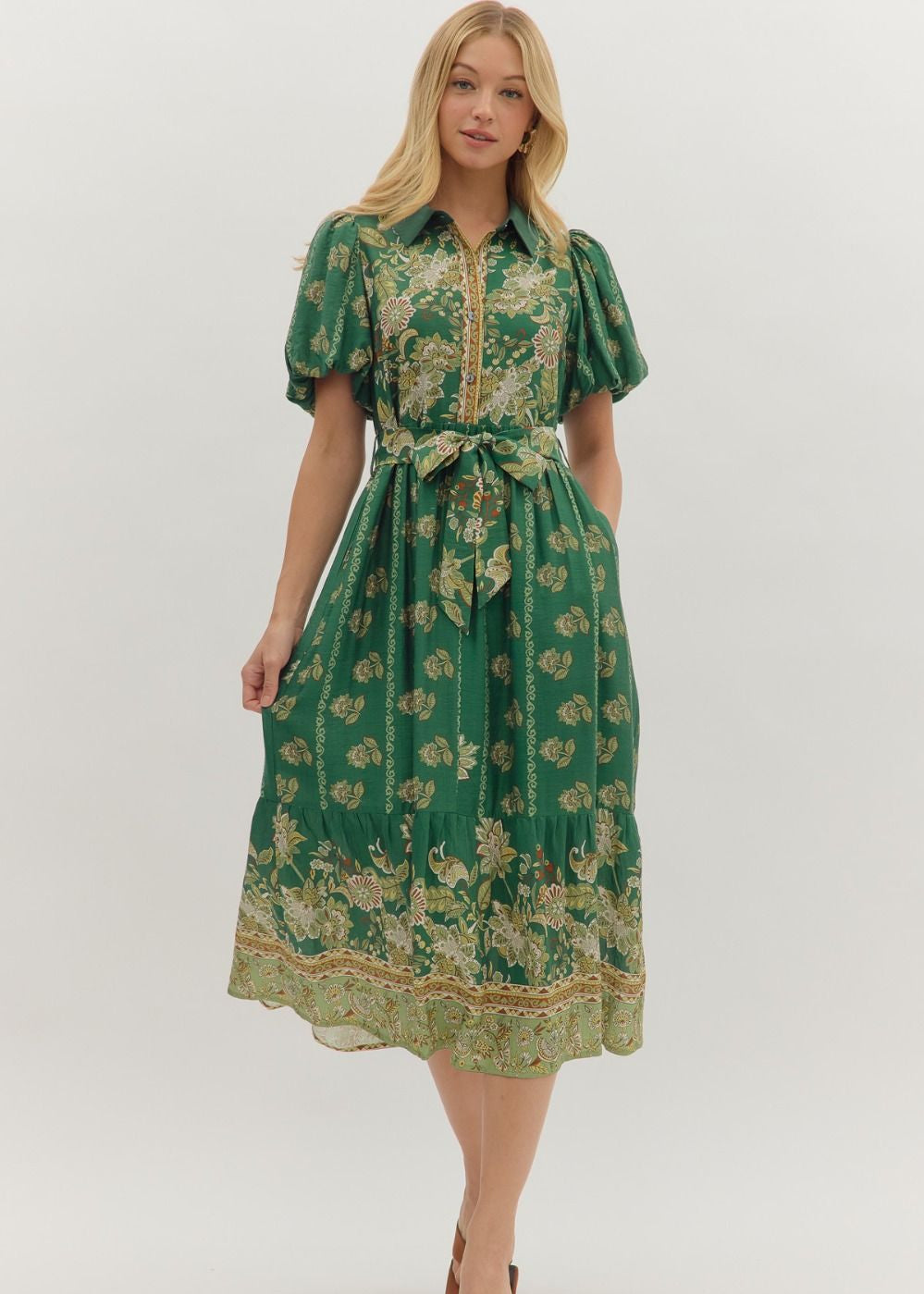 Green Goddess Dress