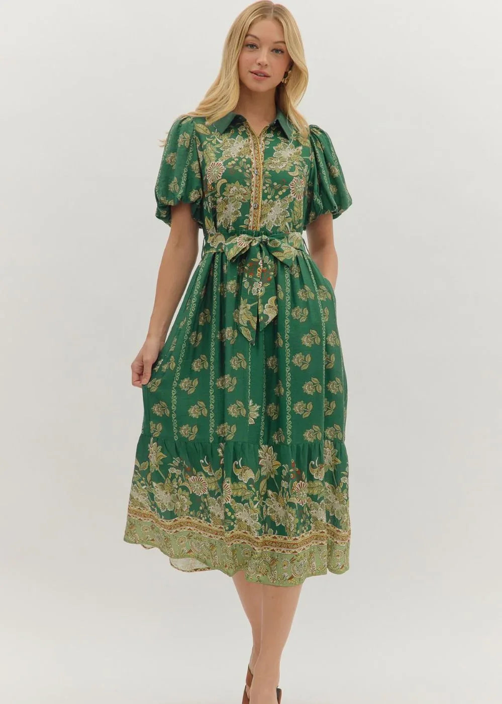 Green Goddess Dress