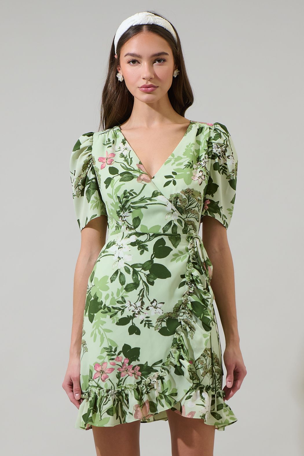 Zane Floral Mini Dress