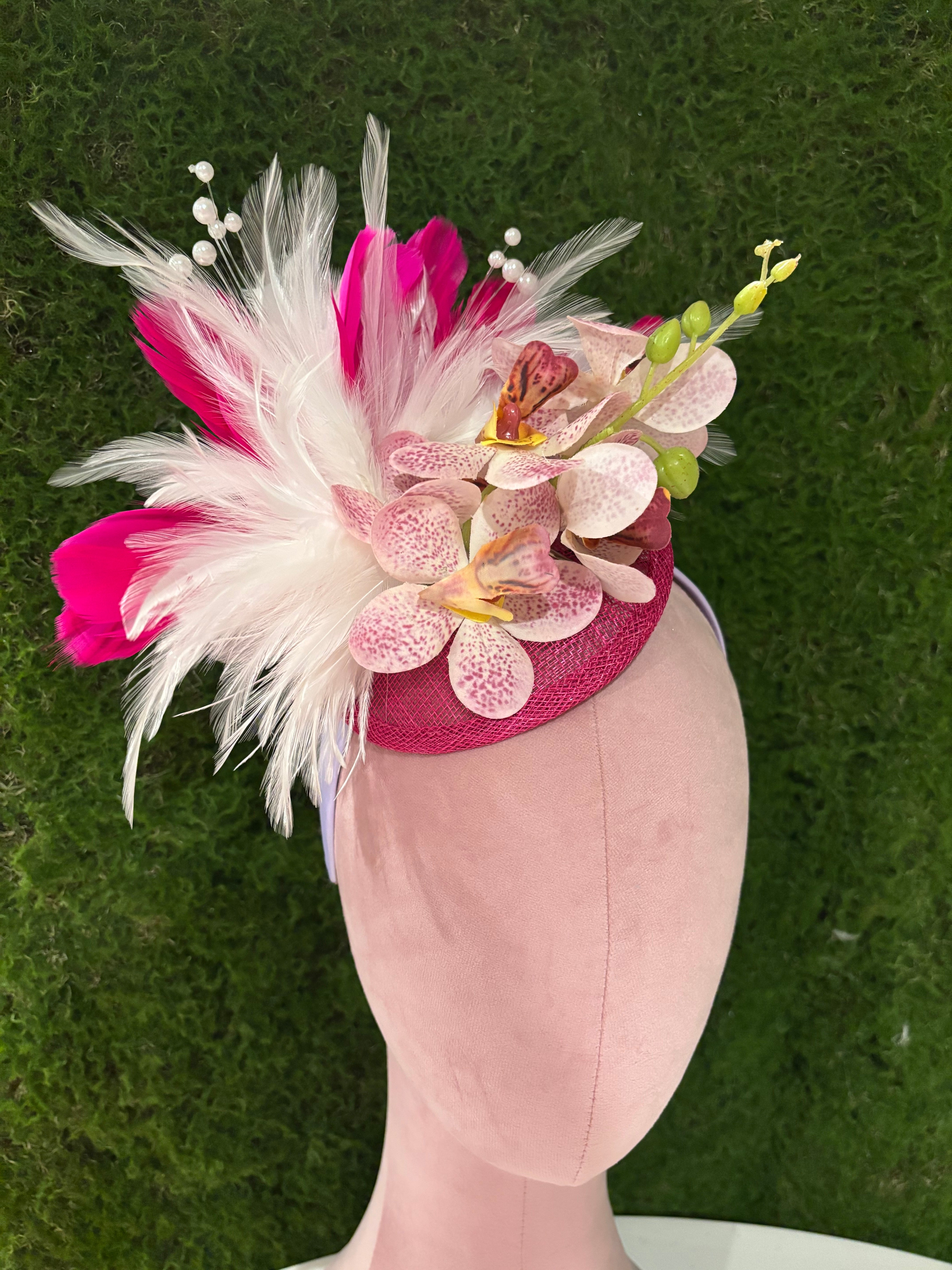 Orchid Fascinator