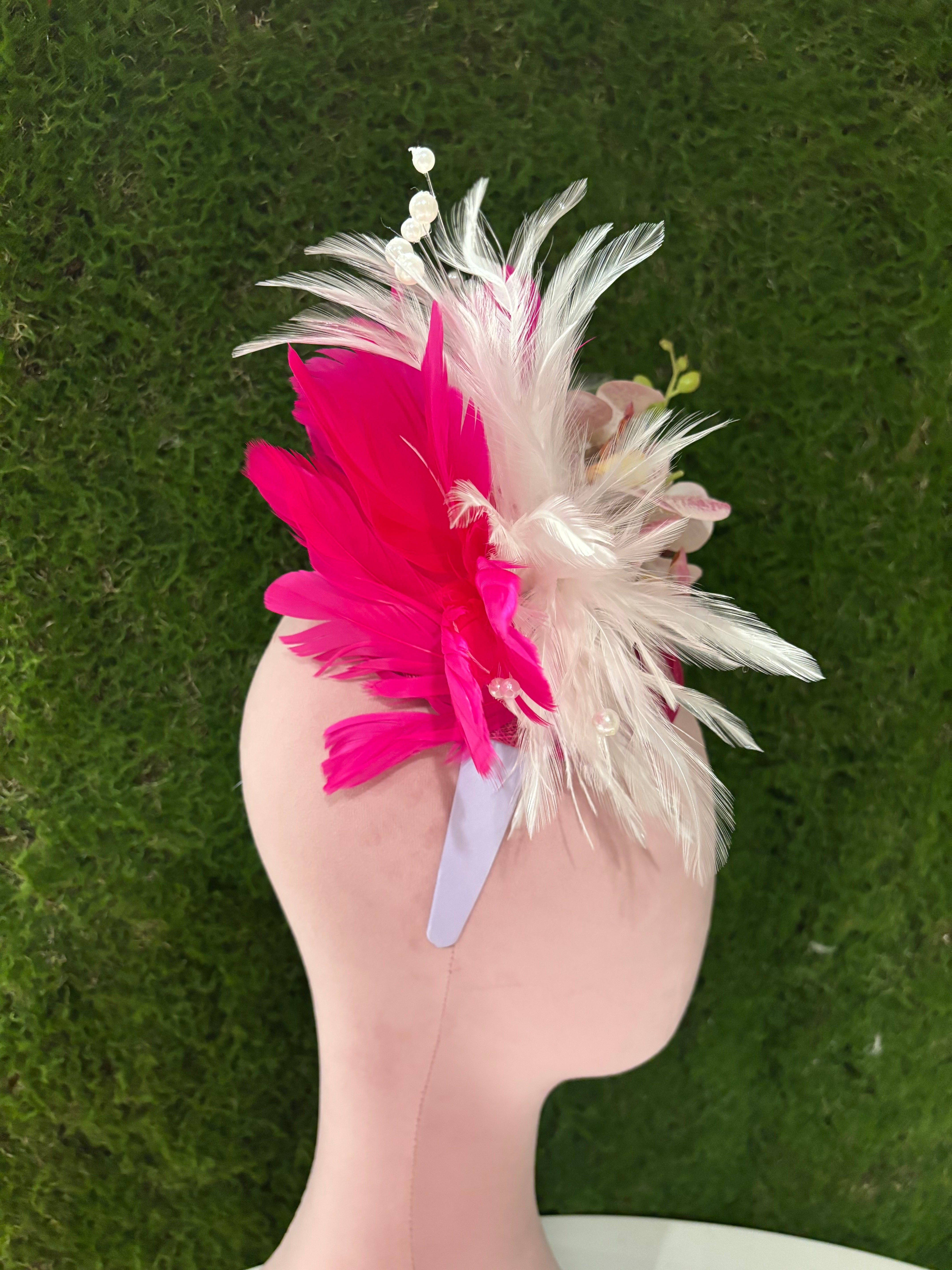 Orchid Fascinator