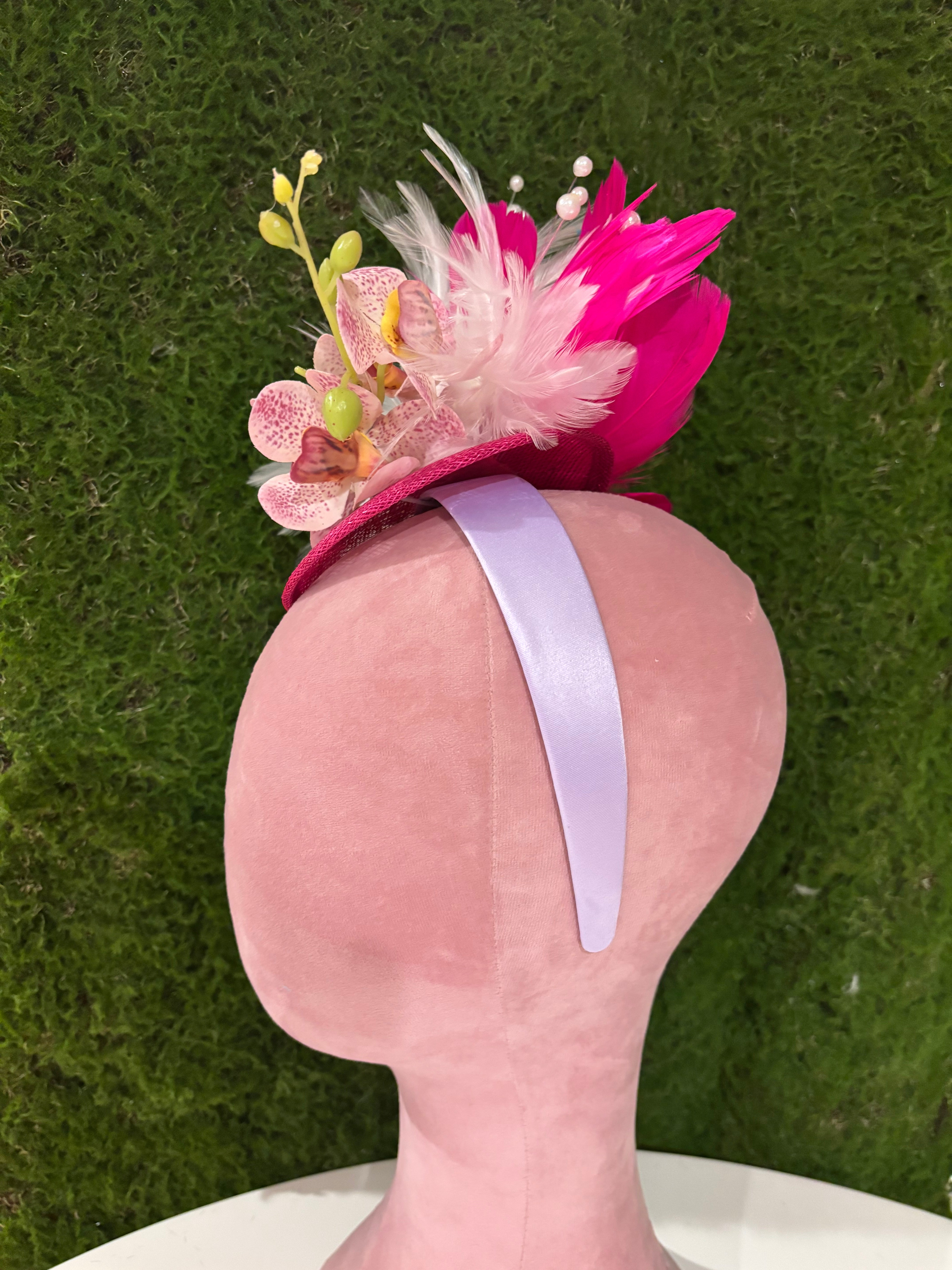 Orchid Fascinator