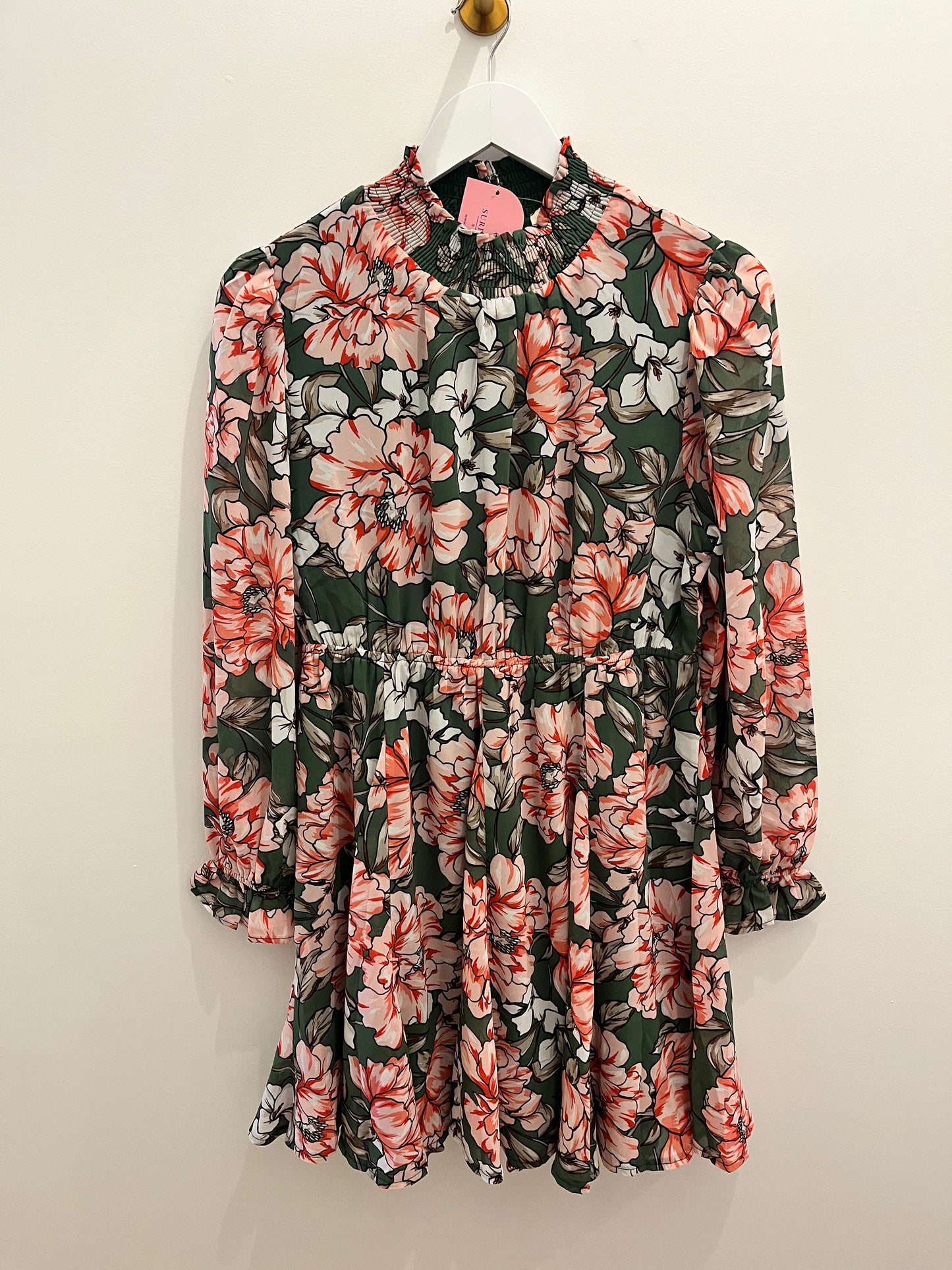 Holiday Floral Dress