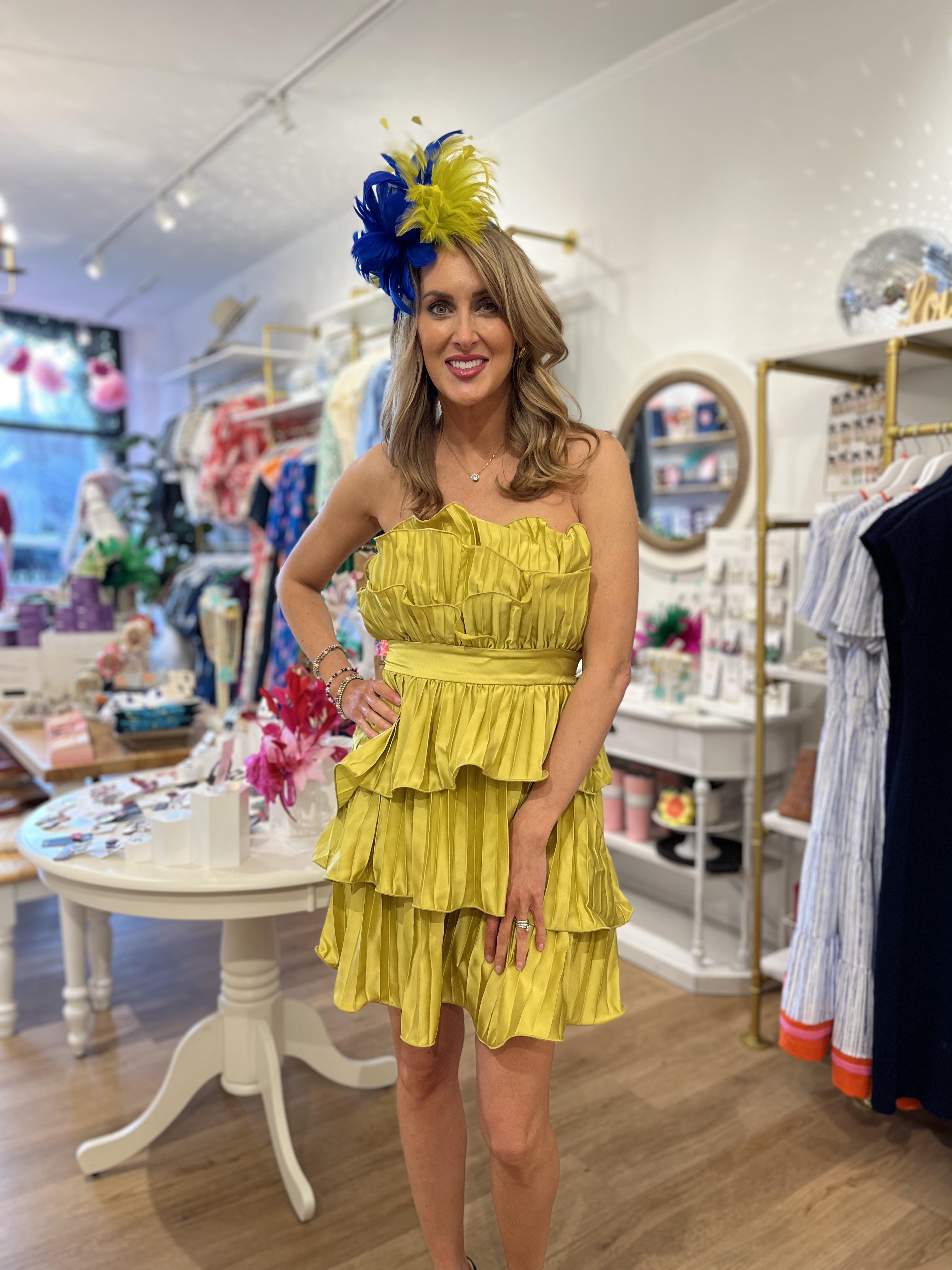 Golden Hour Ruffle Dress