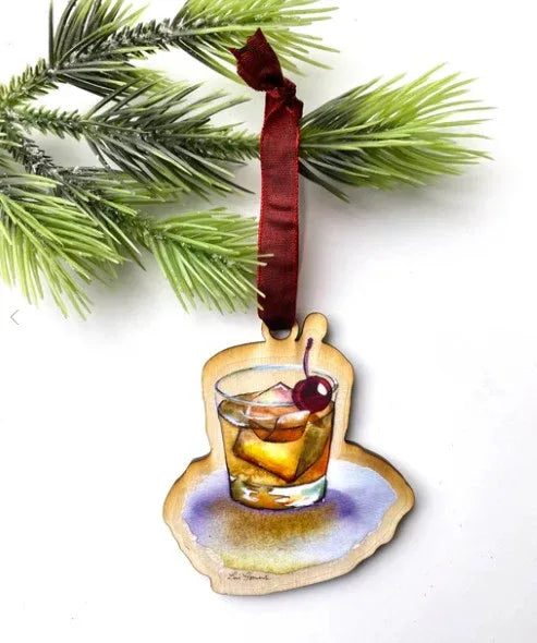 Bri Bowers Old Fashioned Ornament