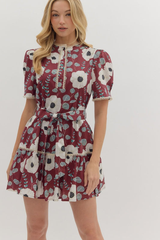 Berry Blossom Dress
