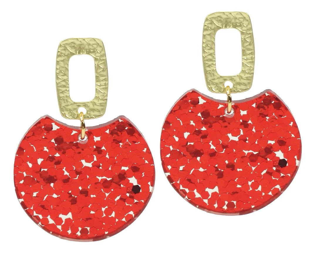 Gameday Glitter Earrings