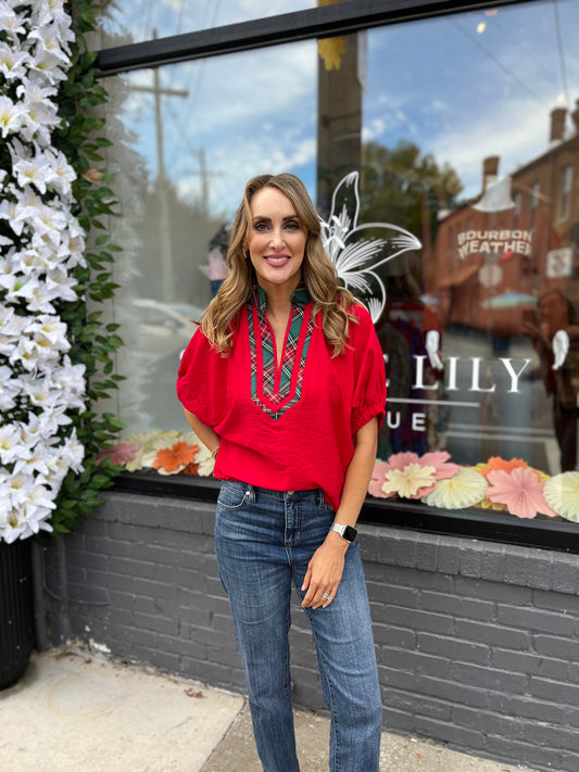 Pearcy Pop Top in Holiday