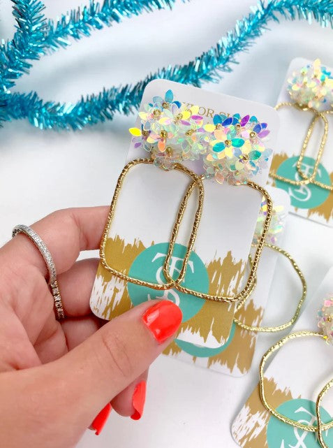 Iridescent Flower Tops