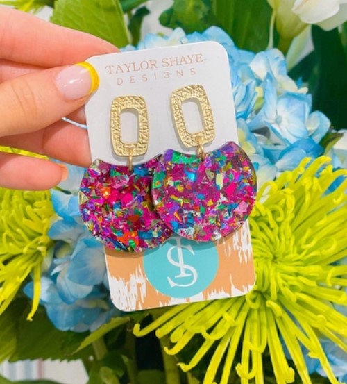 Acrylic Unicorn Drops - Earrings - Surprise Lily