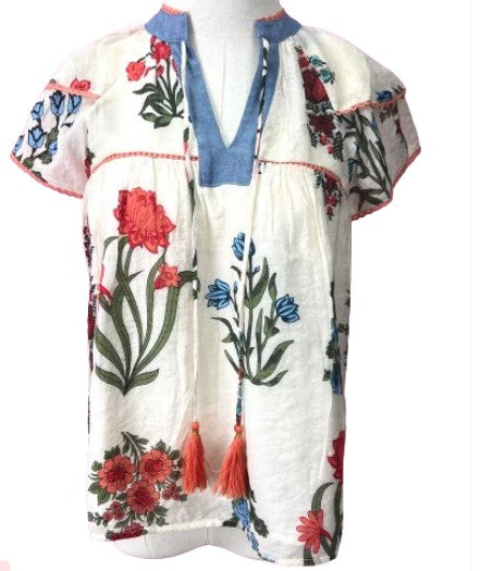 Greta Floral Top