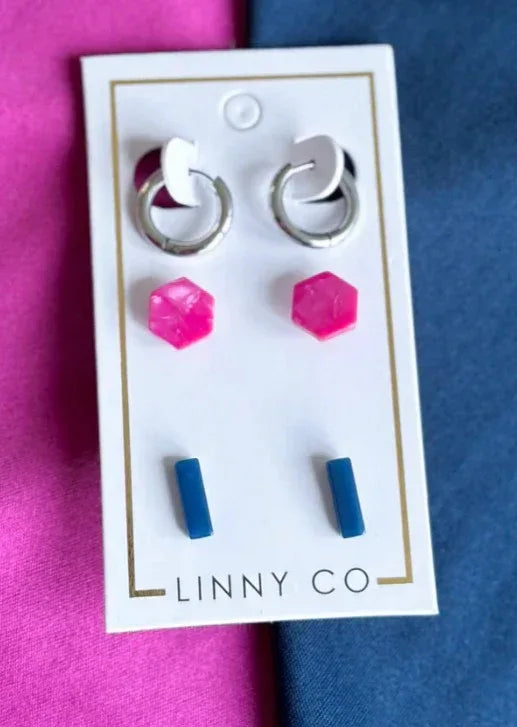 Perfect Trio Earring Set - Summer - Surprise Lily