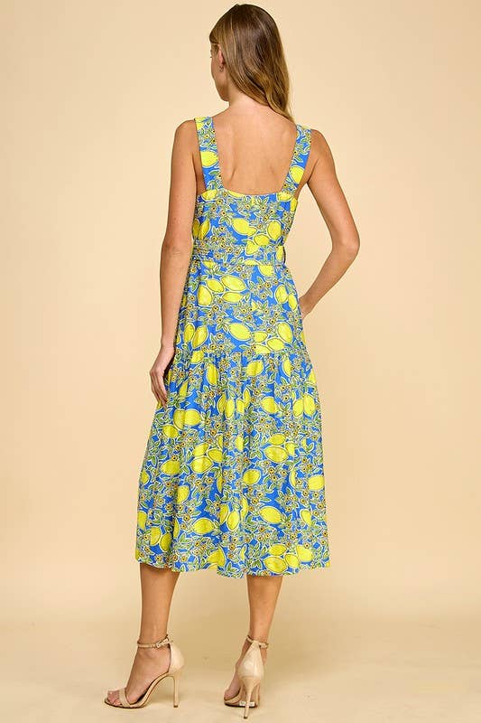 Sorrento Sun Midi Dress