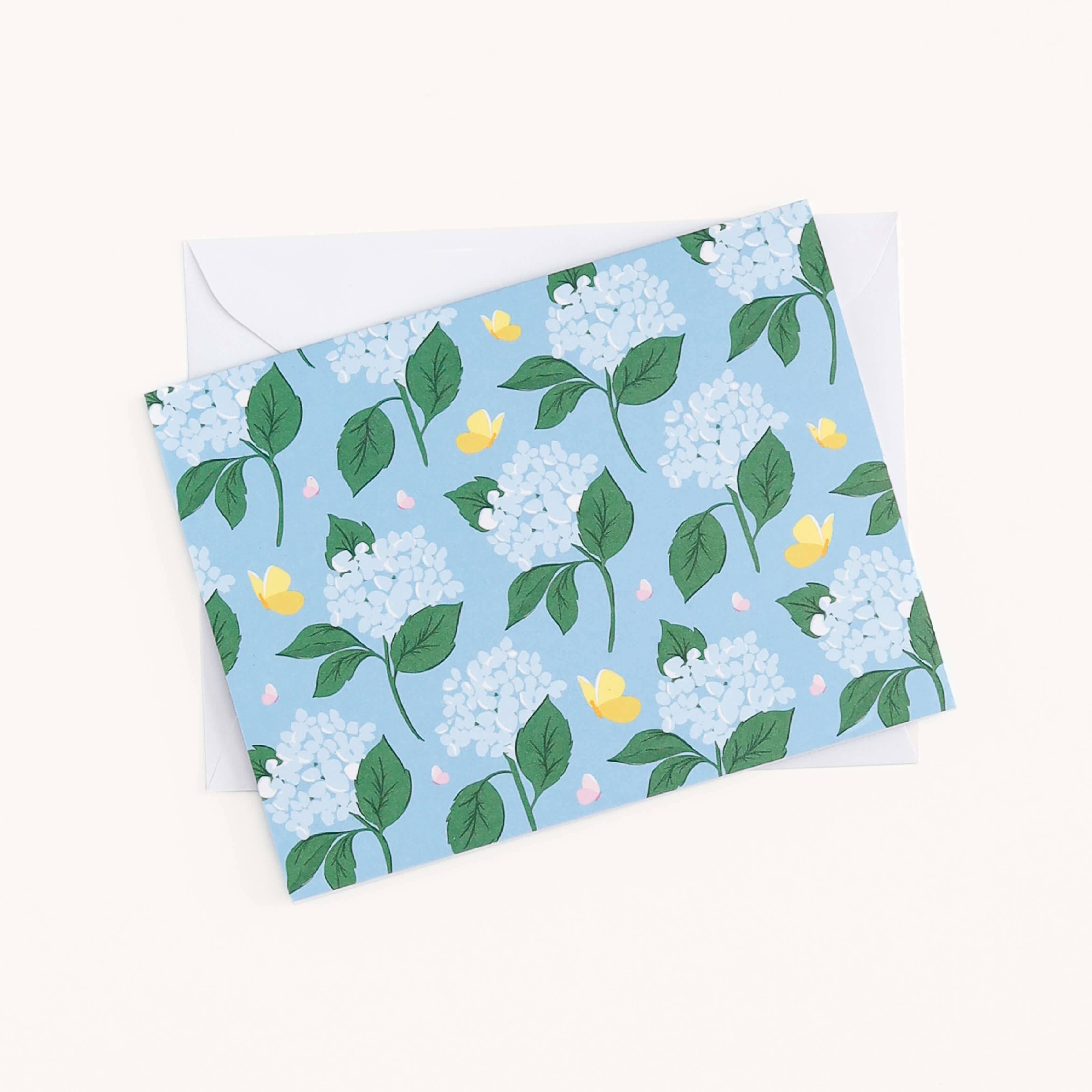 Simplified Floral Cards/Envelopes (15)