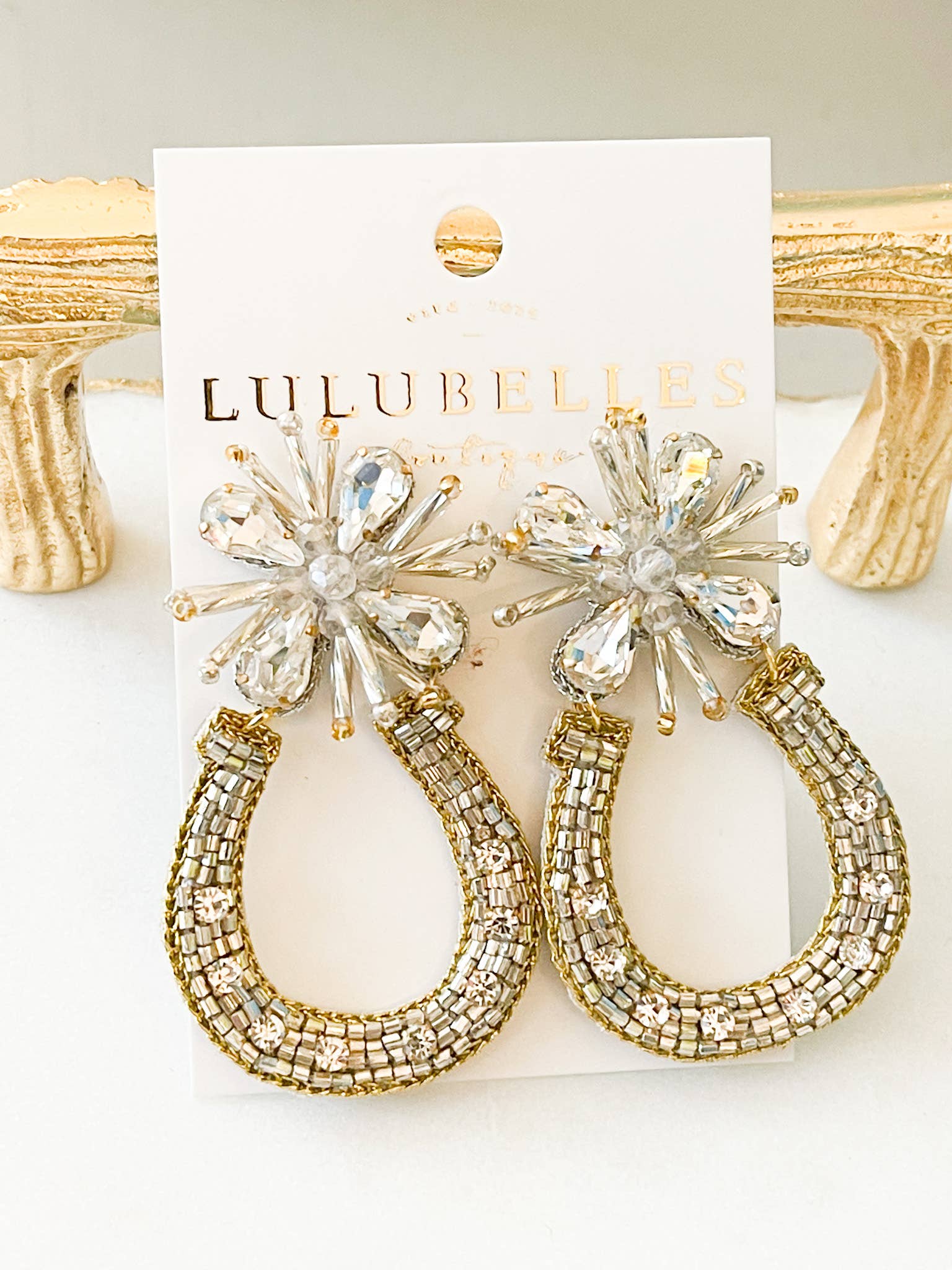 Derby Horseshoe Earrings